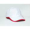 Pacific Headwear White/Red Lite Series Adjustable Active Cap