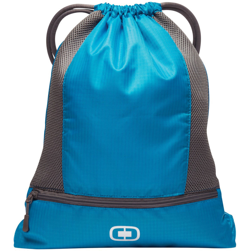 OGIO Pulse Turquoise/Grey Cinch Pack