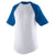 Augusta Sportswear Men's White/Royal Short-Sleeve Baseball Jersey