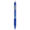 Zebra Blue Z Grip Gel Retractable Pen