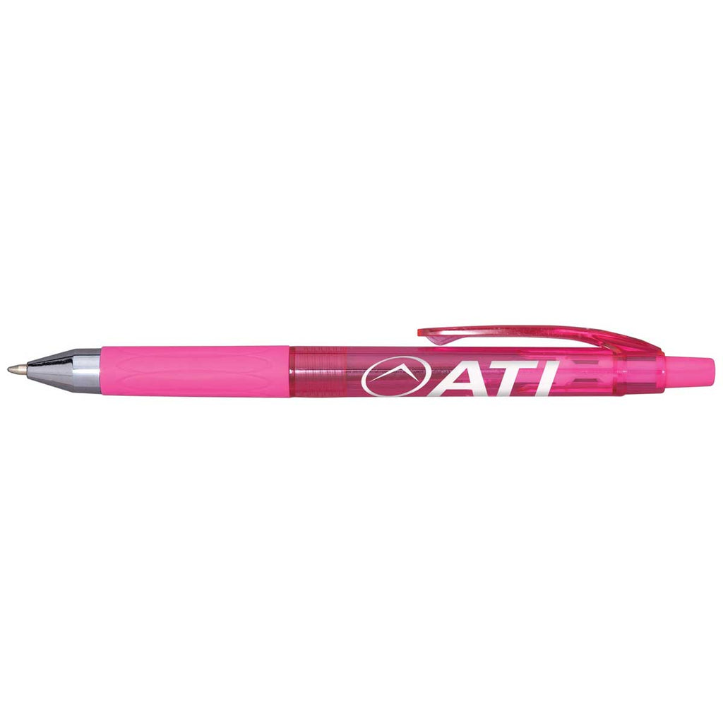 Hub Pens Pink Frolico Pen with Pink Grip & Pink Ink