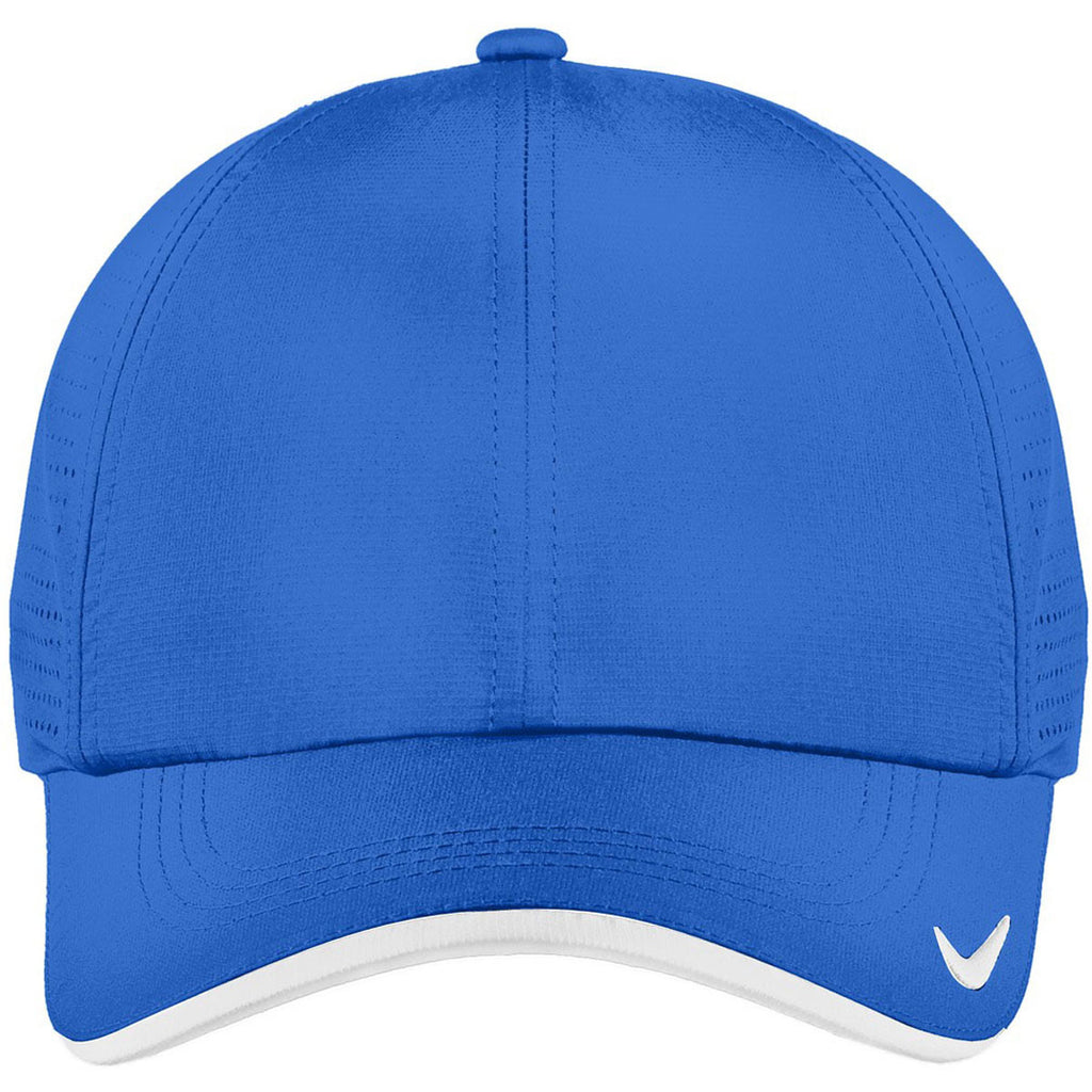Nike Dri-Fit Swoosh Perforated Cap 429467 Blue Sapphire