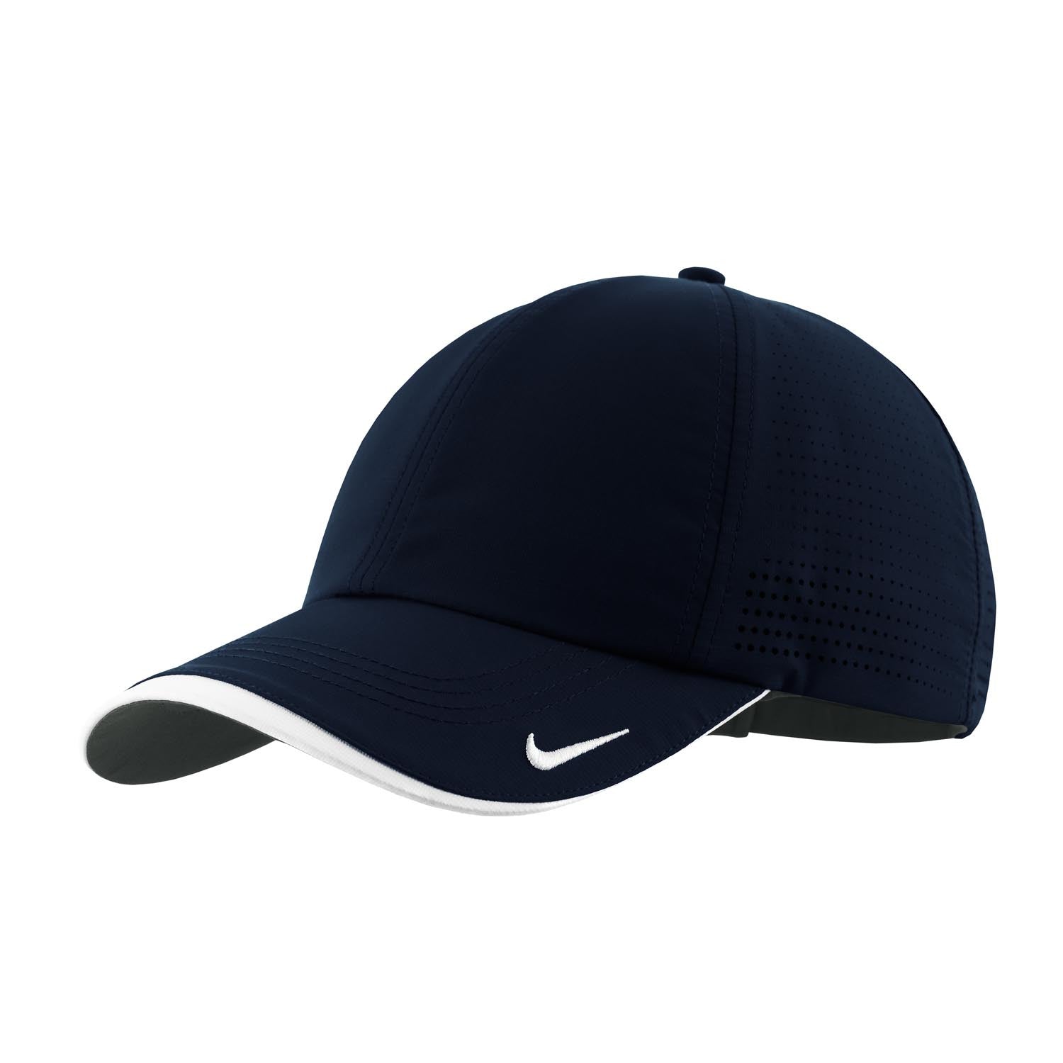 Nike Golf Navy Dri-FIT Swoosh Perforated Cap