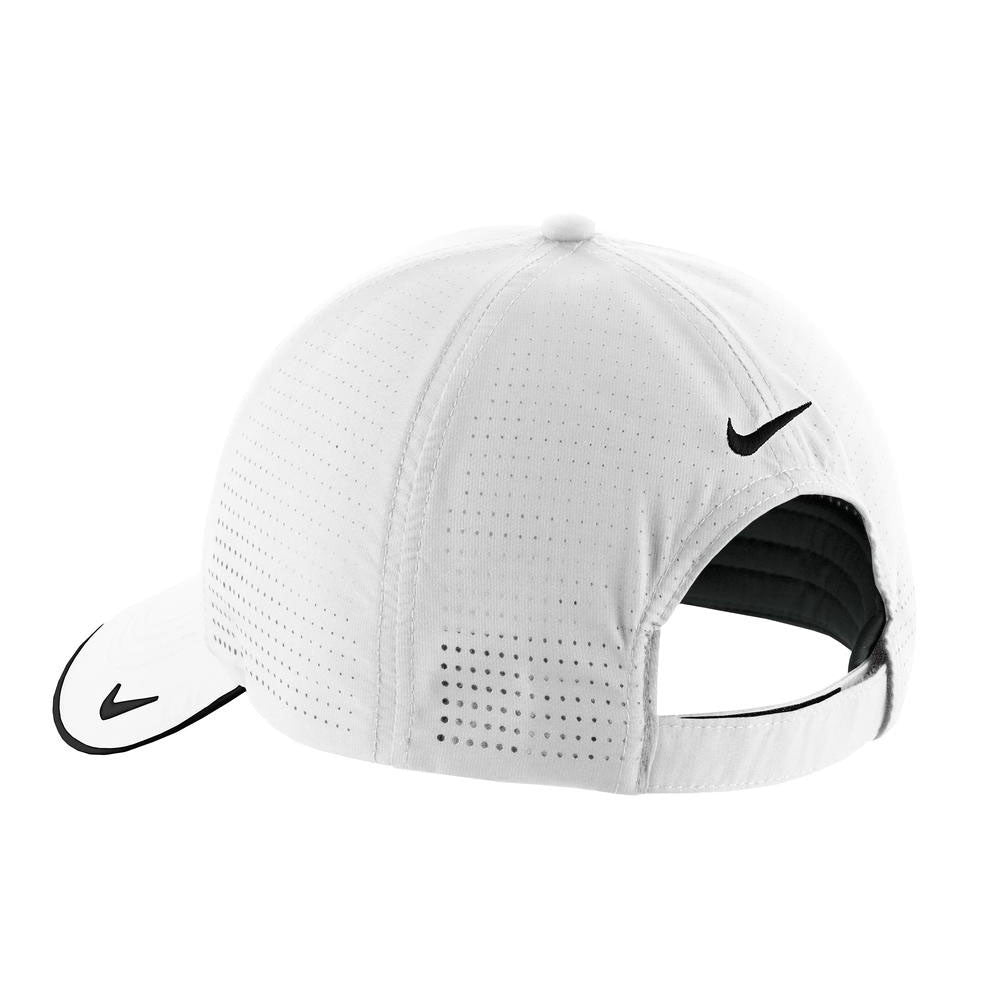 twee Infecteren Of Nike Golf White Dri-FIT Swoosh Perforated Cap