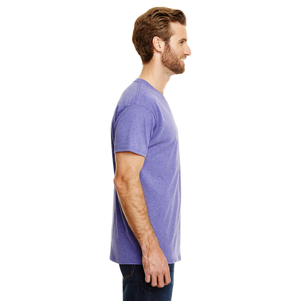 Hanes Men's Grape Triblend X-Temp Triblend T-Shirt