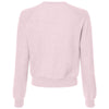 Alternative Apparel Women's Eco True Rose Quartz Eco-Teddy Baby Champ Sweatshirt
