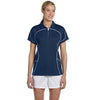 Russell Athletic Women's Navy/White Team Prestige Polo