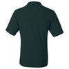 Jerzees Men's Forest Green Spotshield 50/50 Polo With Pocket