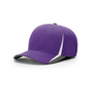Richardson Purple/White/Charcoal Sideline Triple Color R-Flex Cap