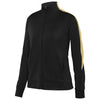 Augusta Women's Black/Vegas Gold Medalist Jacket 2.0
