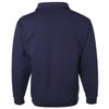 Jerzees Men's J. Navy Super Sweats NuBlend Quarter-Zip Cadet Collar Sweatshirt
