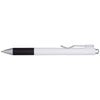Hub Pens Black Vallano Pen with White Barrel & Black Ink