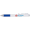 Hub Pens Blue Vallano Pen with White Barrel & Black Ink