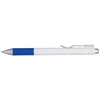 Hub Pens Blue Vallano Pen with White Barrel & Black Ink