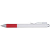 Hub Pens Red Vallano Pen with White Barrel & Black Ink