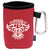 Koozie Red Collapsible Can Kooler with Carabiner