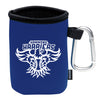 Koozie Royal Blue Collapsible Can Kooler with Carabiner