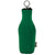 Koozie Green Neoprene Zip-Up Bottle Kooler