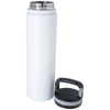 BIC White Vacuum Insulated Bottle with Carabiner Lid-26 oz.