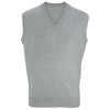 Edwards Men's Grey Heather V-Neck Cotton Sweater Vest