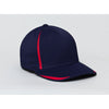 Pacific Headwear Navy/Red Universal M3 Performance Cap
