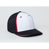 Pacific Headwear White/Black/Red Universal M3 Performance Cap