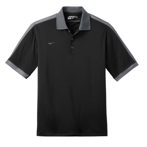 Nike Golf Men's Black/Grey Dri-FIT N98 Polo
