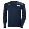 Helly Hansen Men's Navy Lifa Active Light Long Sleeve Shirt
