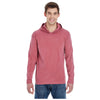 Comfort Colors Men's Brick 6.1 oz. Long-Sleeve Hooded T-Shirt