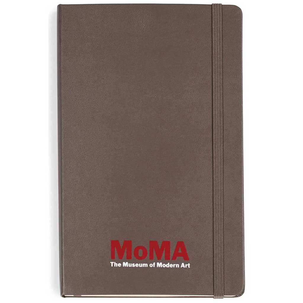 Moleskine Earth Brown Hard Cover Ruled Large Notebook (5" x 8.25")
