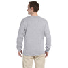 Fruit of the Loom Men's Athletic Heather 5 oz. HD Cotton Long-Sleeve T-Shirt
