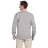 Fruit of the Loom Men's Silver 5 oz. HD Cotton Long-Sleeve T-Shirt