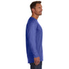 Hanes Men's Deep Royal 4.5 oz. 100% Ringspun Cotton nano-T Long-Sleeve T-Shirt