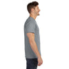 Hanes Men's Vintage Grey 4.5 oz. 100% Ringspun Cotton nano-T V-Neck T-Shirt