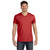 Hanes Men's Vintage Red 4.5 oz. 100% Ringspun Cotton nano-T V-Neck T-Shirt