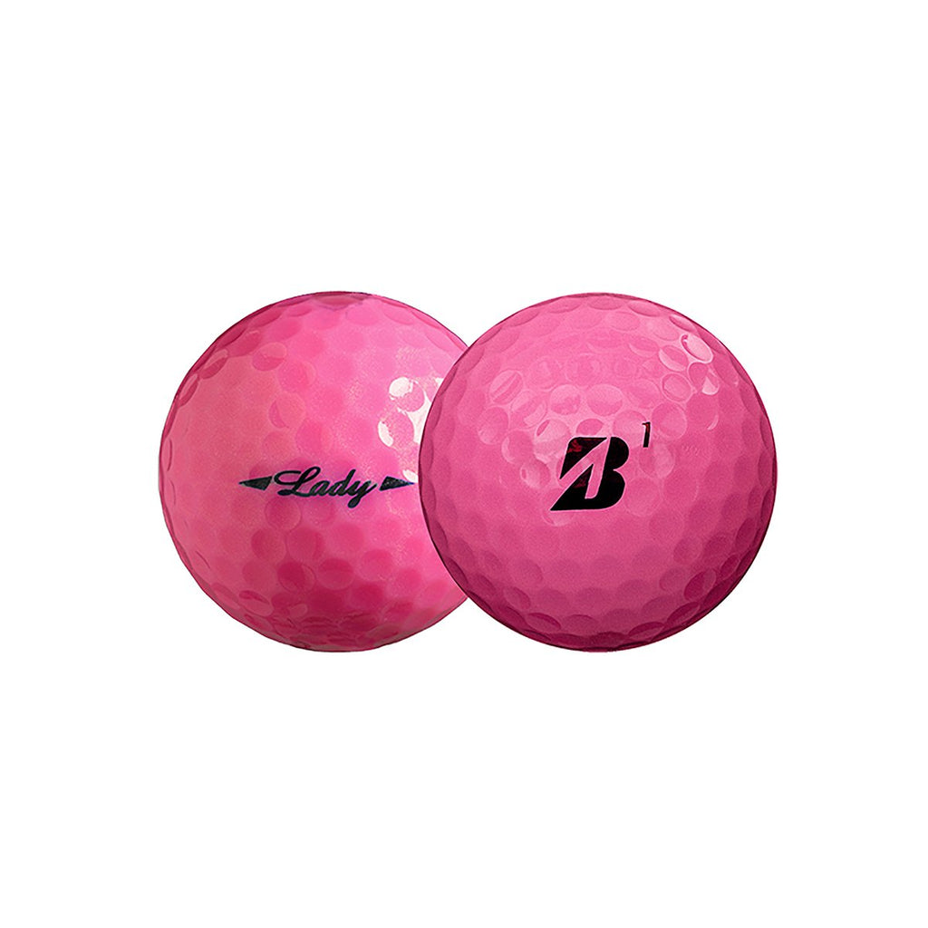 Bridgestone Lady Pink Precept Golf Balls with Custom Logo