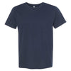 Bayside Unisex Navy USA-Made Ringspun T-Shirt