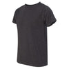 Bayside Unisex Heather Charcoal USA-Made Ringspun 50/50 Heather T-Shirt