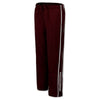 BAW Men's Maroon/White Two Stripe Pullover Pant