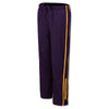 BAW Men's Purple/Gold Two Stripe Pullover Pant