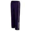 BAW Men's Purple/White Two Stripe Pullover Pant