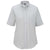 Edwards Women's Grey Stripe Short Sleeve Oxford Shirt