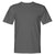 Bayside Men's Charcoal USA-Made 100% Cotton Short Sleeve T-Shirt