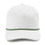 Imperial White Dark Green Wrightson Rope Cap