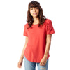 Alternative Apparel Women's Red Backstage T-Shirt