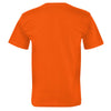 Bayside Men's Bright Orange USA-Made Short Sleeve T-Shirt with Pocket