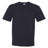 Bayside Men's Navy USA-Made Short Sleeve T-Shirt with Pocket