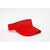 Pacific Headwear Red Adjustable Coolport Visor