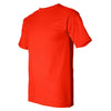 Bayside Men's Bright Orange USA-Made Short Sleeve T-Shirt