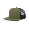Richardson Loden/Black Mesh Back Wool Blend Flatbill Trucker Hat